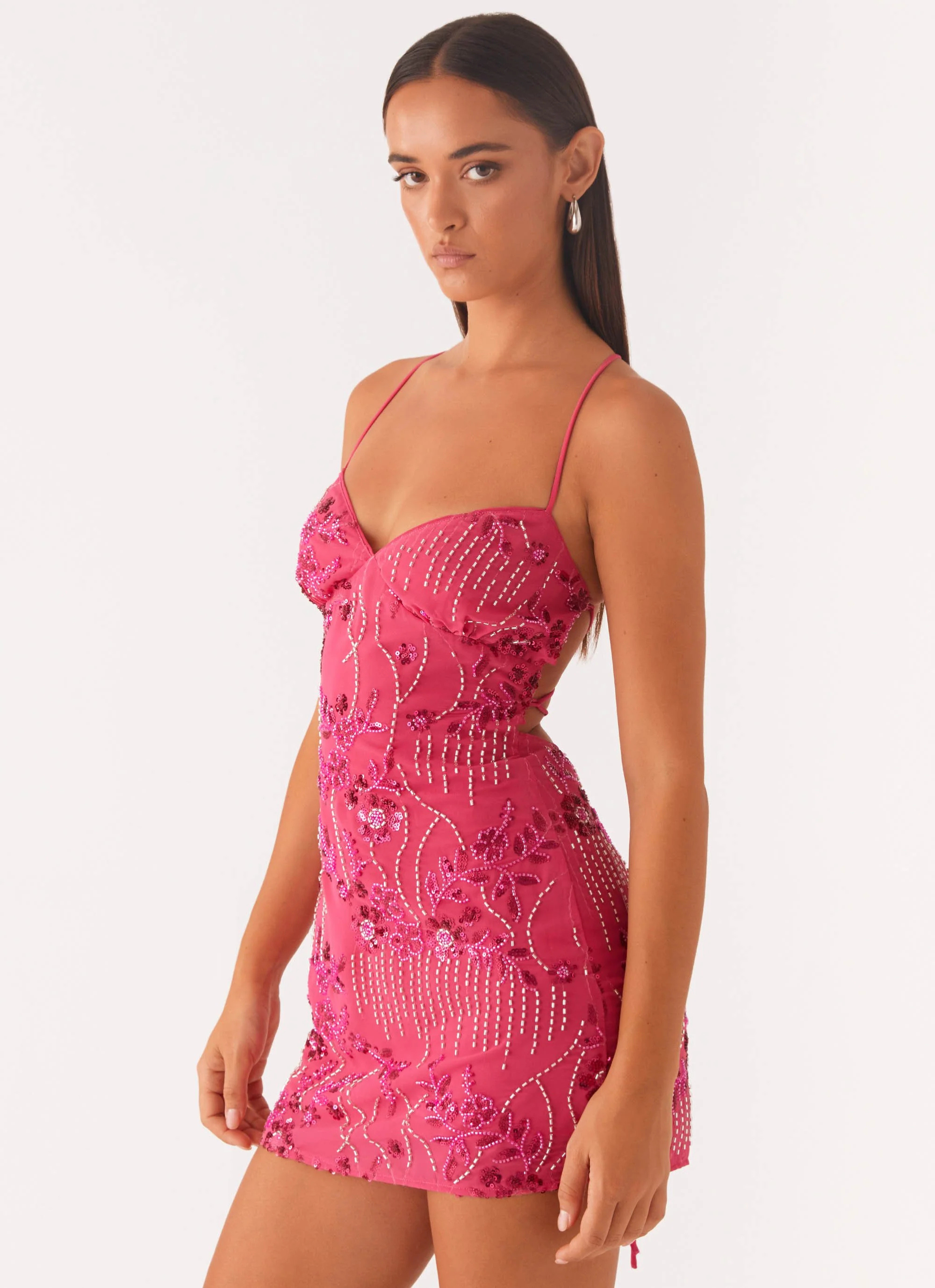 Celeste | Vestido Cami Brillante