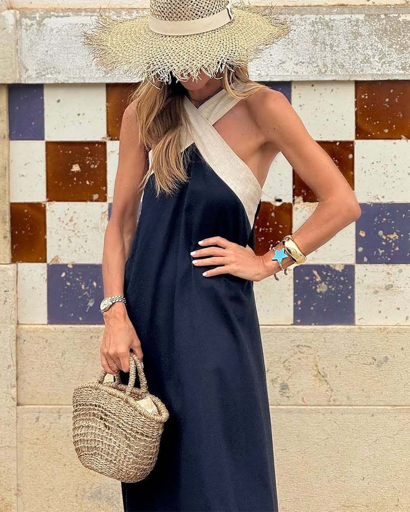 Marlene | Vestido maxi cruzado