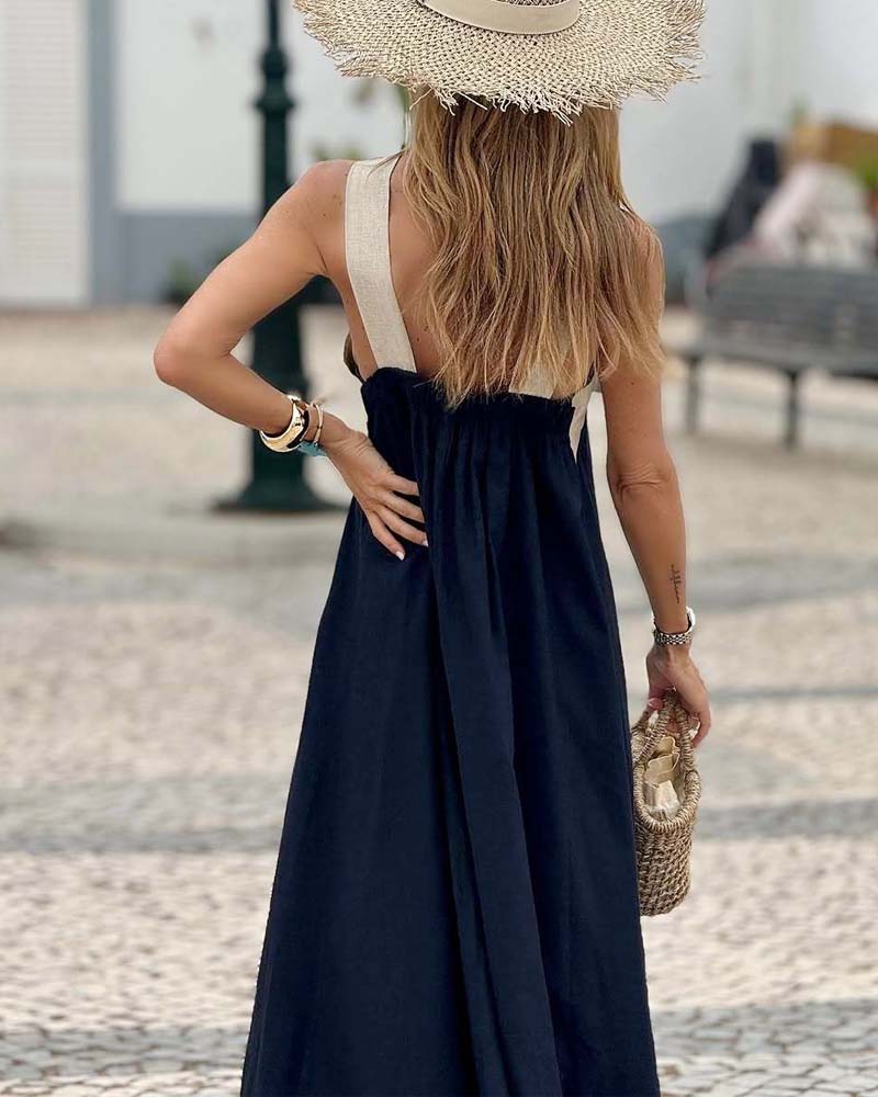 Marlene | Vestido maxi cruzado