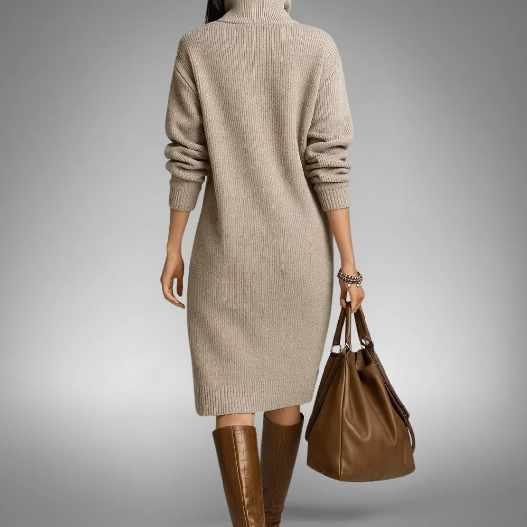 Valeria | Vestido Midi de Punto