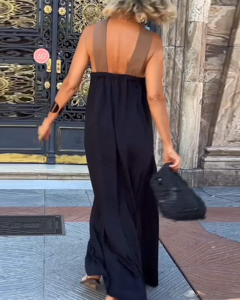 Marlene | Vestido maxi cruzado