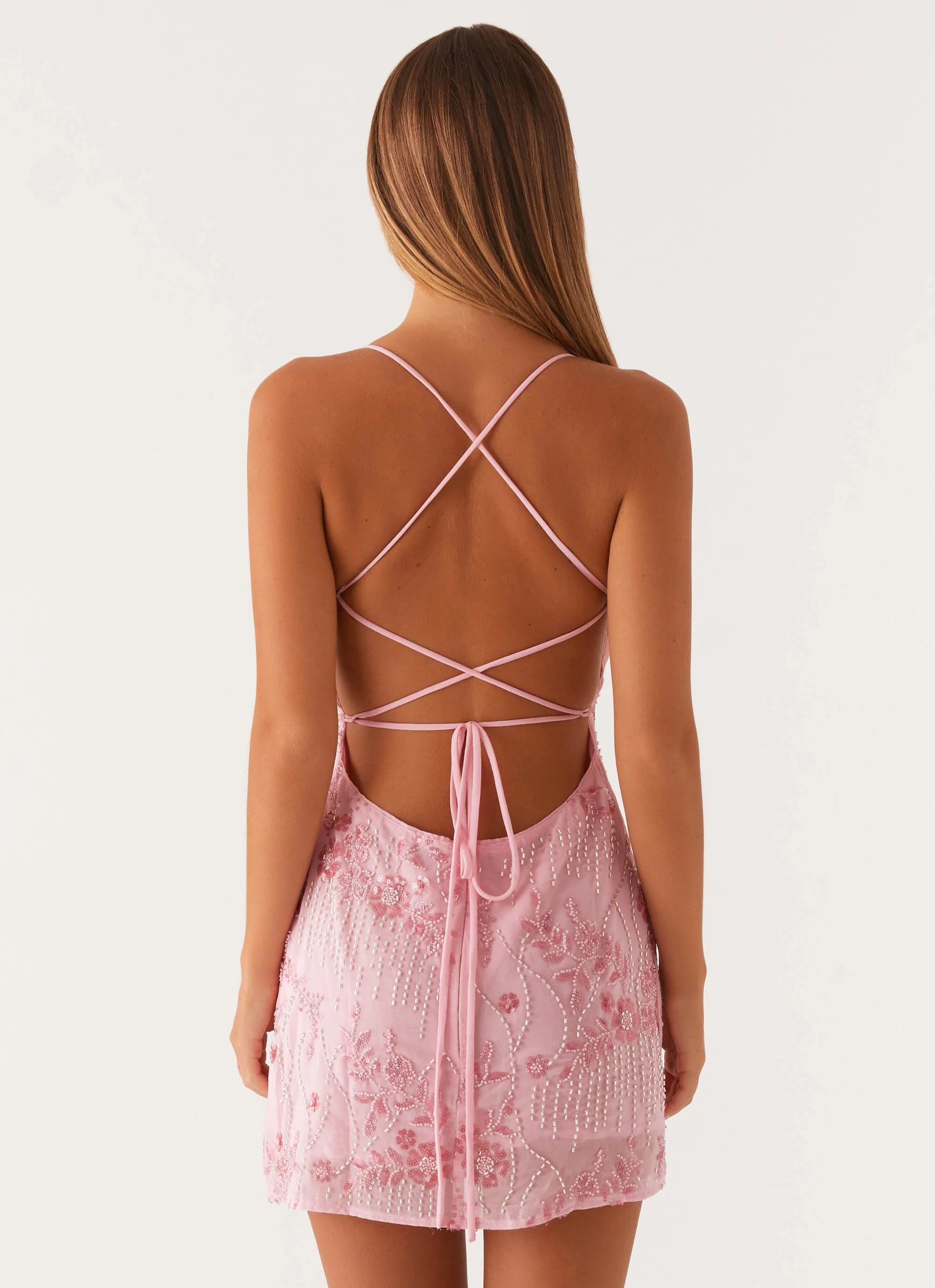 Celeste | Vestido Cami Brillante
