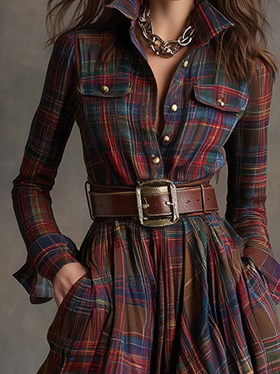 Harriet | Vestido camisero con cinturón