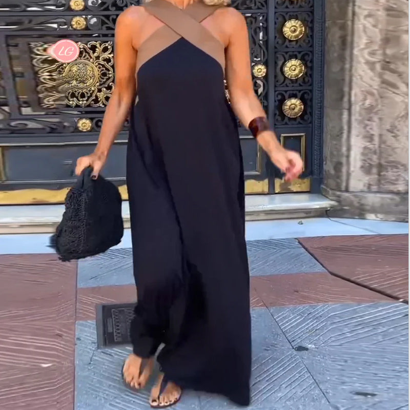Marlene | Vestido maxi cruzado